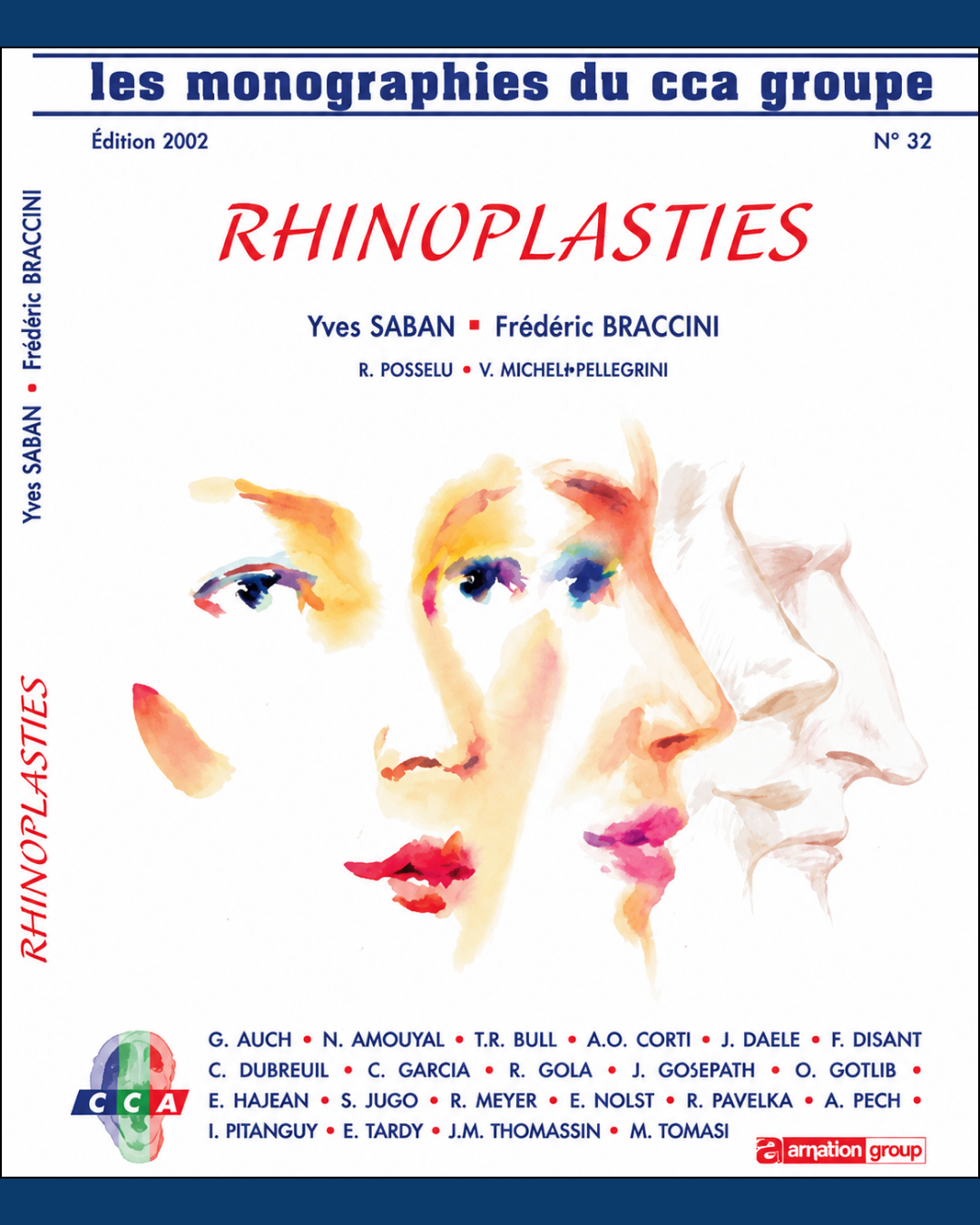 Couverture du livre Rhinoplasties